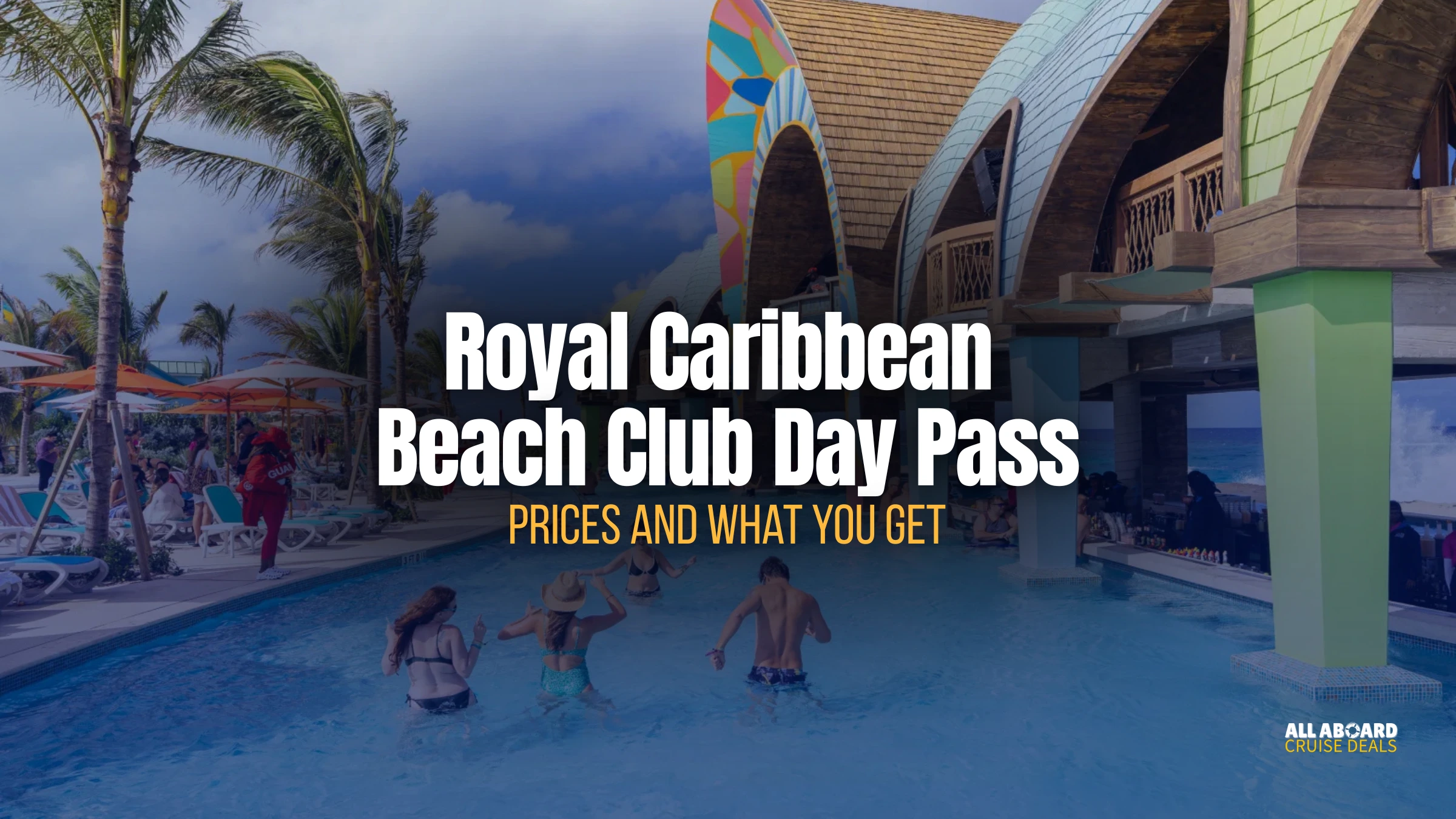 Royal Beach Club Paradise Island — the day pass is your entry ticket in Nassau.